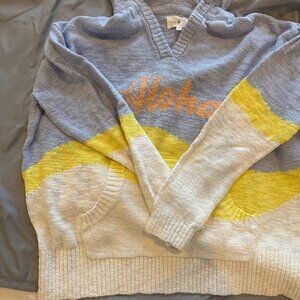LOFT LOU & GREY SWEATER, SIZE SMALL